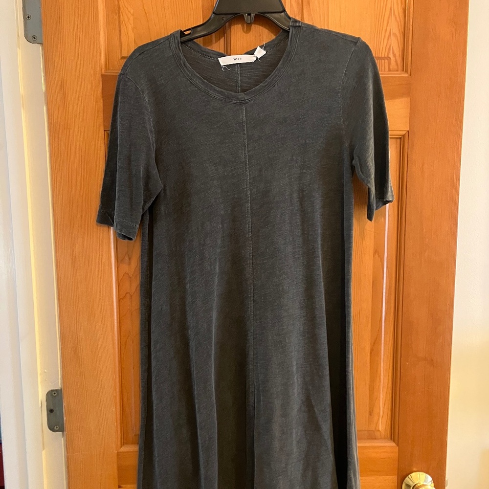 Wilt Trapeze short-sleeve T-shirt dress